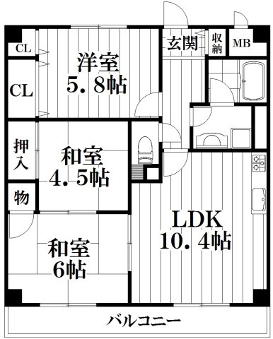 【間取り】 | パルＯＭ