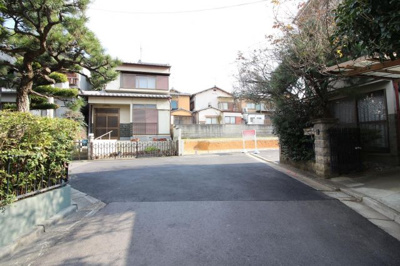 【前面道路含む現地写真】 | 宇治市神明宮北　注文建築　建築条件なし　土地