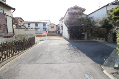【前面道路含む現地写真】 | 宇治市神明宮北　注文建築　建築条件なし　土地