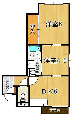 インパレスの間取り