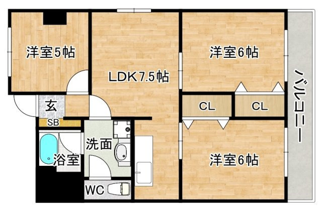 【間取り】 | 南福岡渡辺ビル