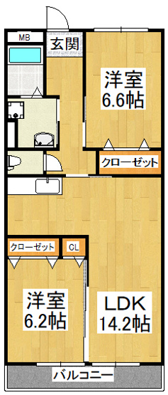 【間取り】 | メゾン初芝