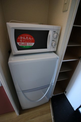 【設備】 | ソレイユ | 電子レンジ・冷蔵庫