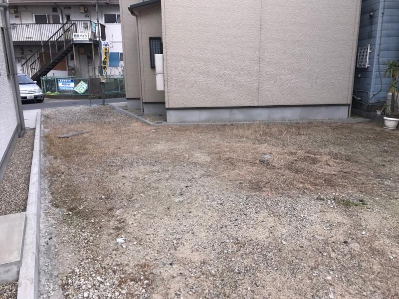 大東市平野屋新町　新築戸建の前面道路含む現地写真
