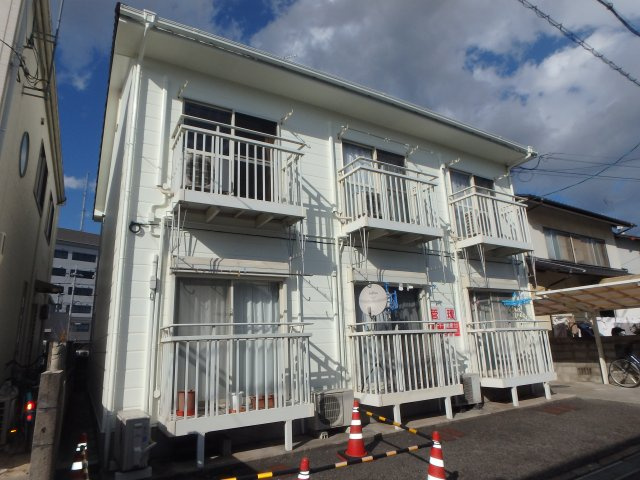 ブルーリバーの外観|中庄　ブルーリバー　1K　外観