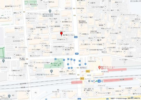 亀戸第２ミハマビルの地図