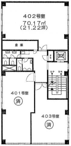 神田神保町２丁目ビルの間取り