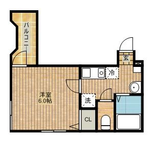 【間取り】 | アルカサール武蔵新城