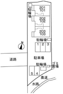 スターブル宝塚の区画図