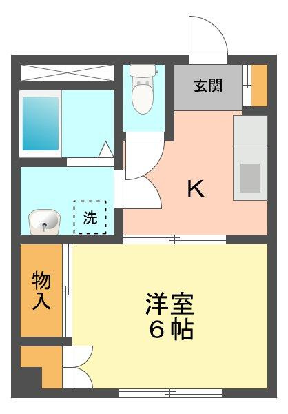 グリーンハイツの間取り