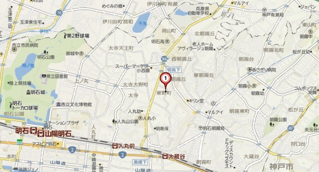 ヴァンヴィレッジの地図