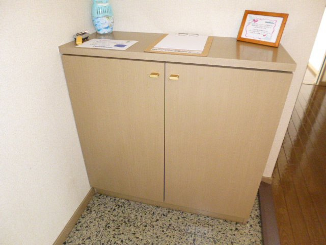 ビアン連島Ｂの玄関|シューズボックス