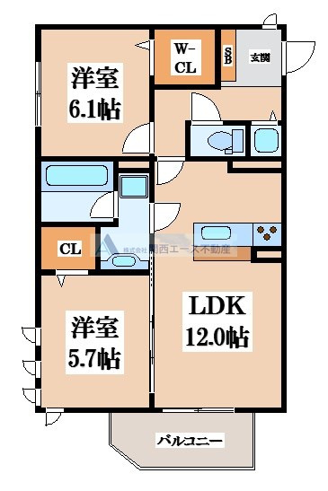 【間取り】 | ピオニー北石切