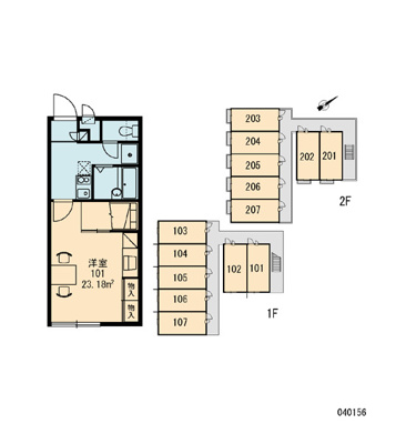 【区画図】 | ハナミズキ仁戸名