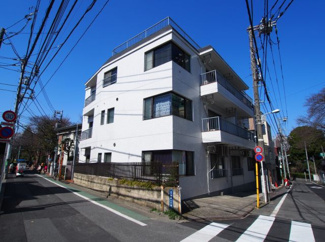 【外観】 | 西原１丁目の中学校前に立地する日当たり良好マンション