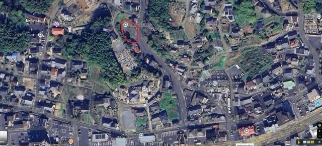 津山市小田中　売土地174坪の地図