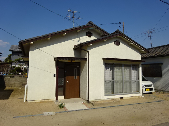 倉敷市中島の一戸建ての外観