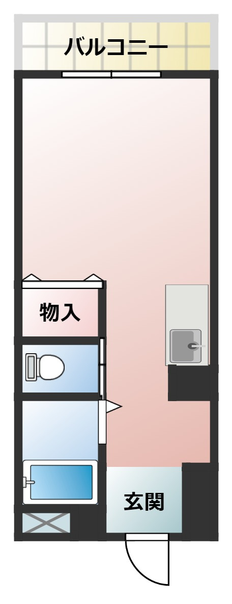 東邦パレスの間取り
