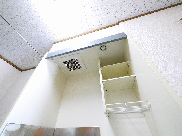 新大宮シティ・パルのキッチン|ちょっとした収納スペースも充実しています