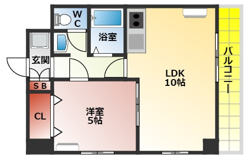 Ｍ’プラザ 香里壱番館の間取り|Ａ１タイプ