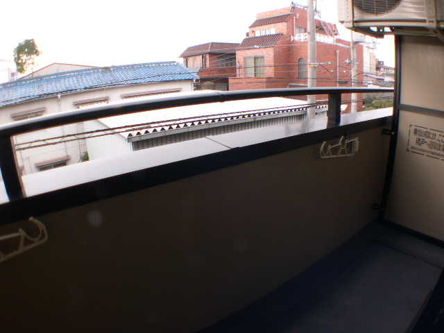 セントラルパームのバルコニー