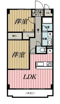 アレックス千葉寺の間取り