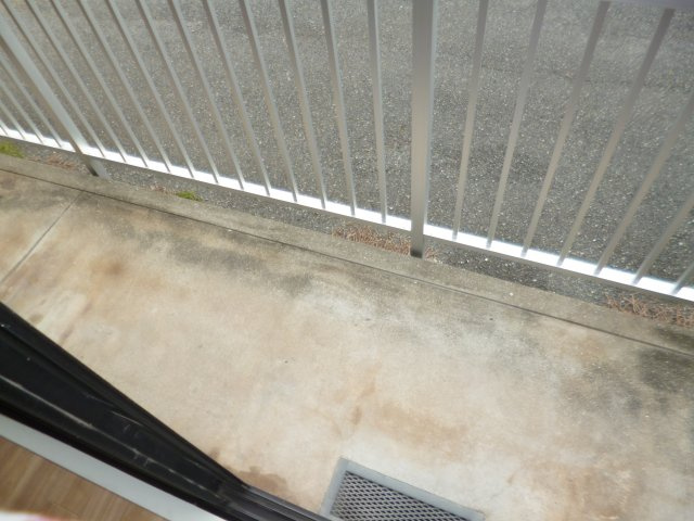 セジュール福島のバルコニー