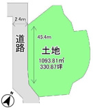 大津市真野大野1丁目９　売土地の画像