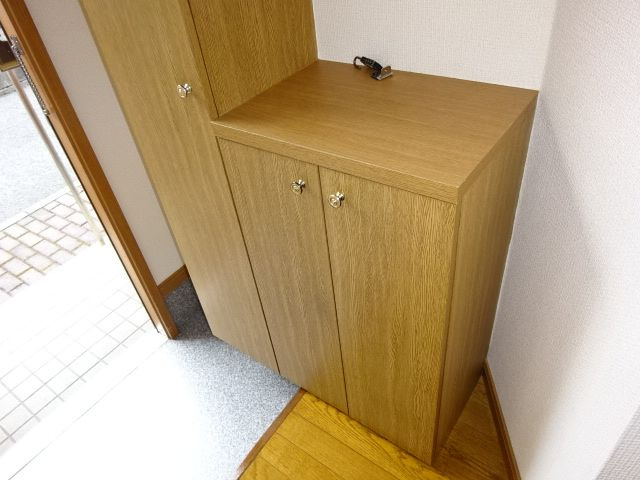 ハイムサンビレッジBの収納|シューズボックス
