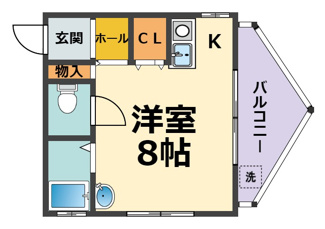 【間取り】 | アンジェ武庫川 | アンジェ武庫川