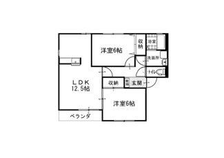 【間取り】 | メゾン本山1