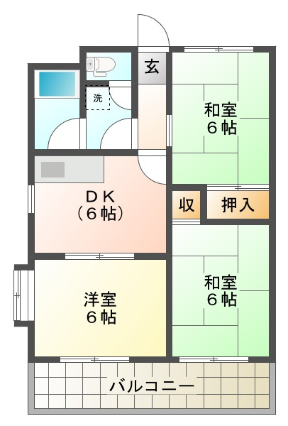 アリスシティの間取り