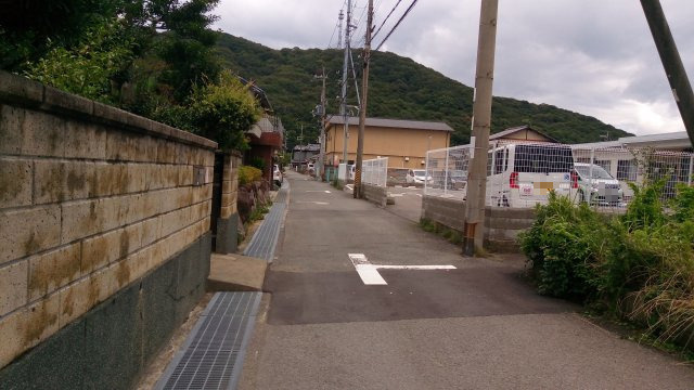 和歌山市加太・土地・55321の前面道路含む現地写真