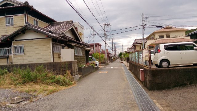 和歌山市加太・土地・55321の前面道路含む現地写真