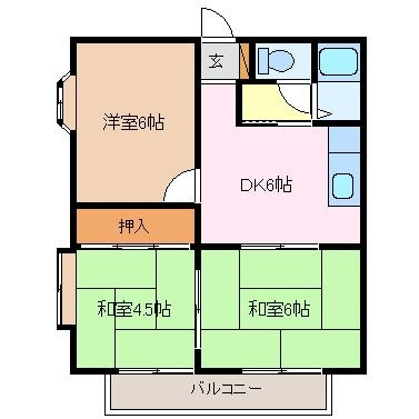 【間取り】 | ロイヤルハイツ