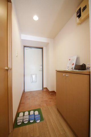 Limpia高峯の玄関