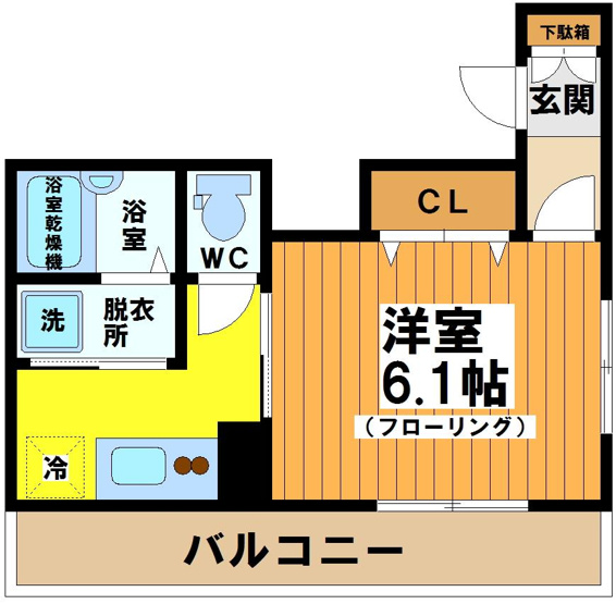 【間取り】 | グランド・ガーラ幡ヶ谷ウエスト