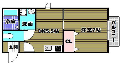 グレースヴィラの間取り