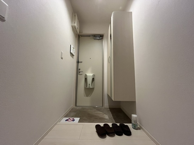 クリサンテーモの玄関