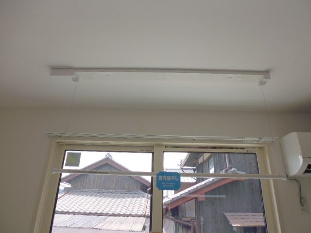 アデランテの設備|室内物干し