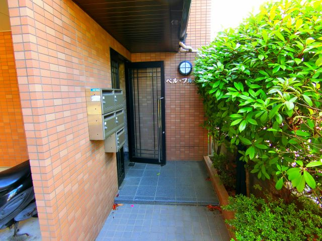 ベルフルールのエントランス