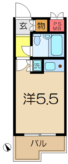 【間取り】 | スカイコート横浜弘明寺