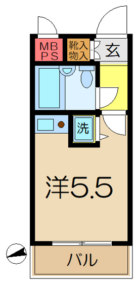 【間取り】 | スカイコート横浜弘明寺