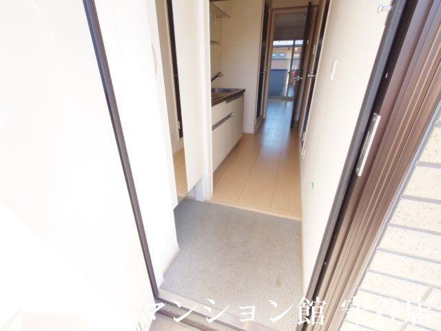 プレミアムAコートの玄関