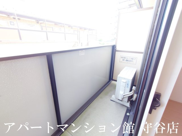 プレミアムAコートのバルコニー