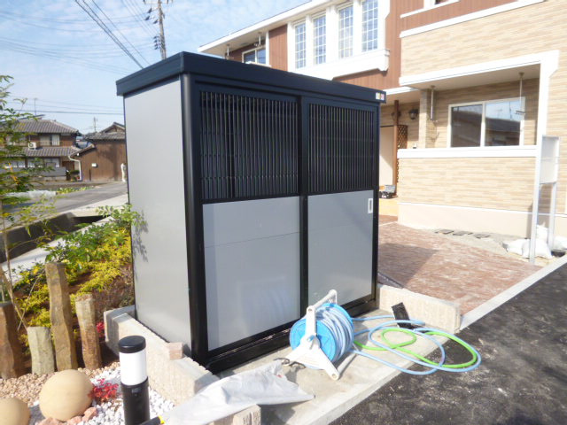 サフランAのその他共用部分|敷地内専用ゴミステーション