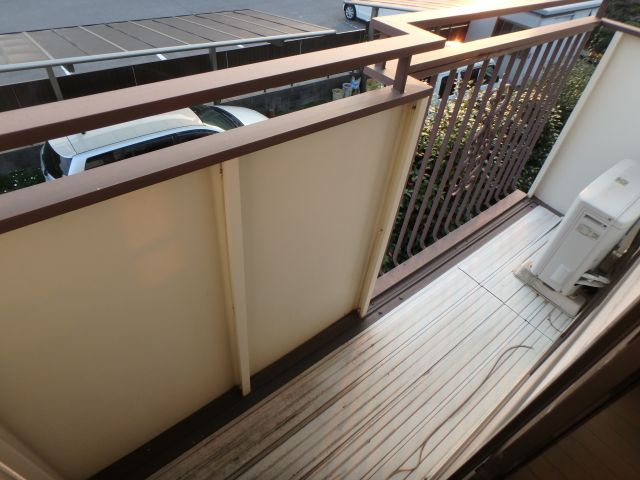 フォーブル百合草のバルコニー