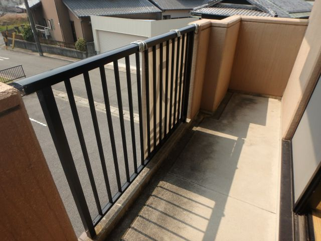 豊成ビルのバルコニー