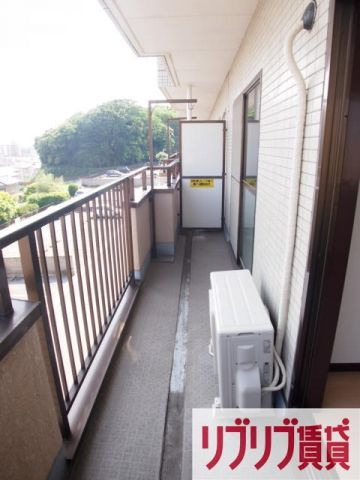 アンリベールⅢのバルコニー