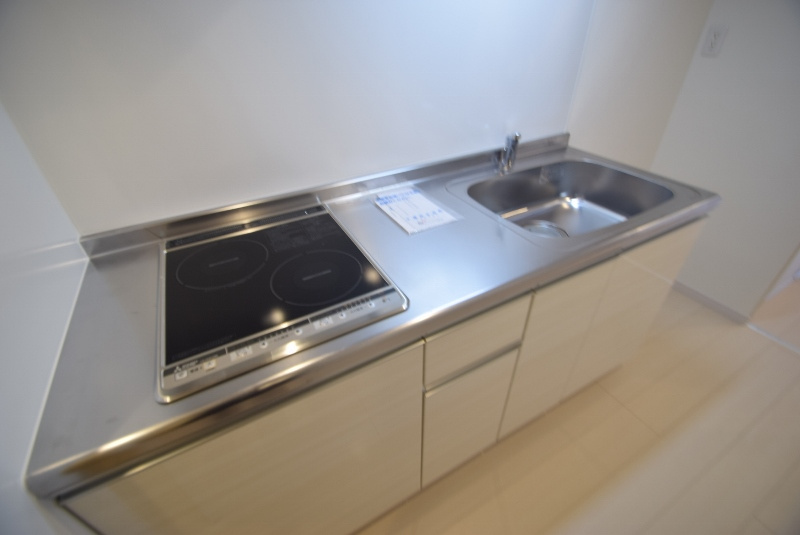 リブリ・アミティエのキッチン|２口ＩＨコンロ付き
